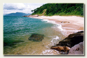 Imagem da Praia Brava - Caraguatatuba.