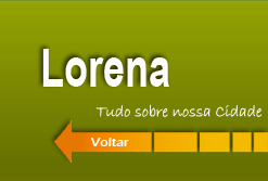 Bem vindo, a cidade de Lorena.